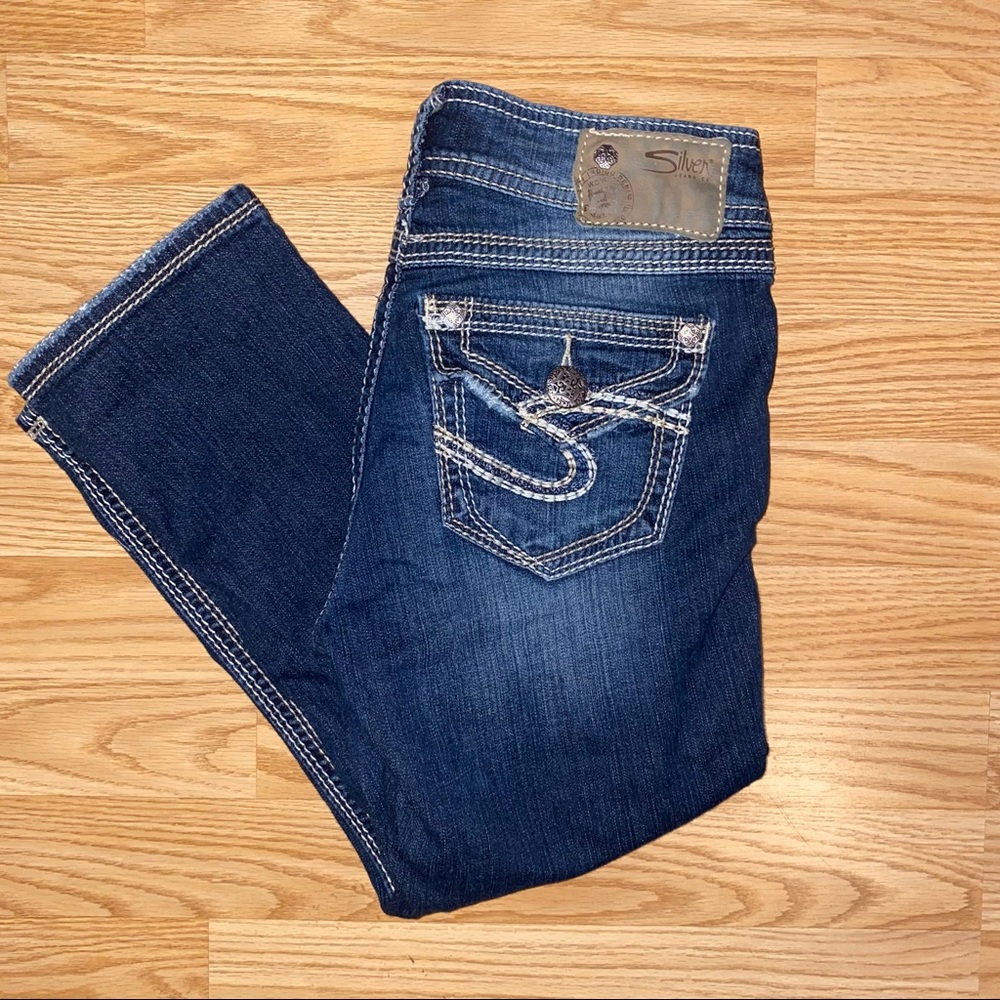 Women’s Silver Jeans Capri